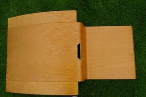 Jens Nielsen - Prijsverlaging voor Laminex- zeldzame demontabele houten stoel kopen? Bied vanaf 200!