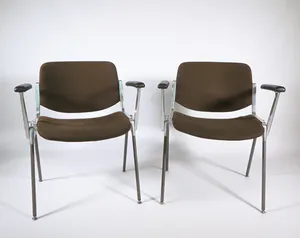 Giancarlo Piretti - voor Castelli - Set van zes vintage DSC 106 stoelen kopen? Bied vanaf 100!