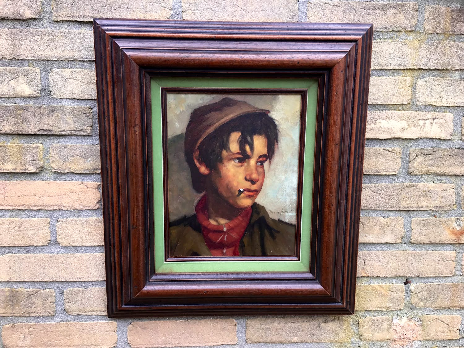 Jeanne van Hall - Rokend Jongetje kopen? Bied vanaf 25!