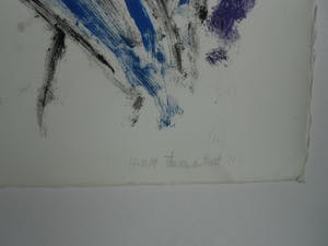 Theo van der Horst - `Blauwe gedachten ` kopen? Bied vanaf 75!