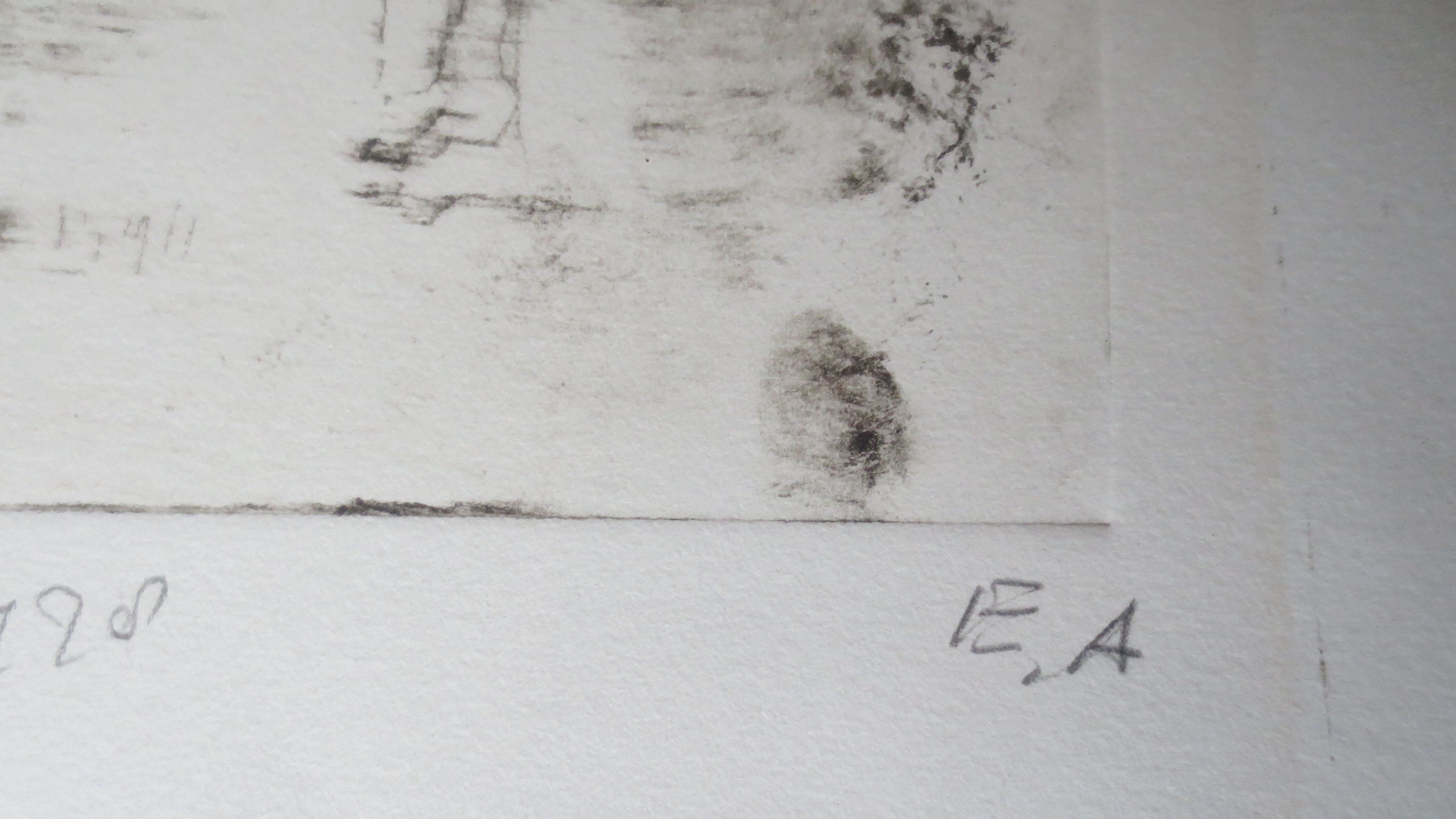 Anton Heyboer - portret van eerste vrouw met zijn eerste kind.  kopen? Bied vanaf 400!