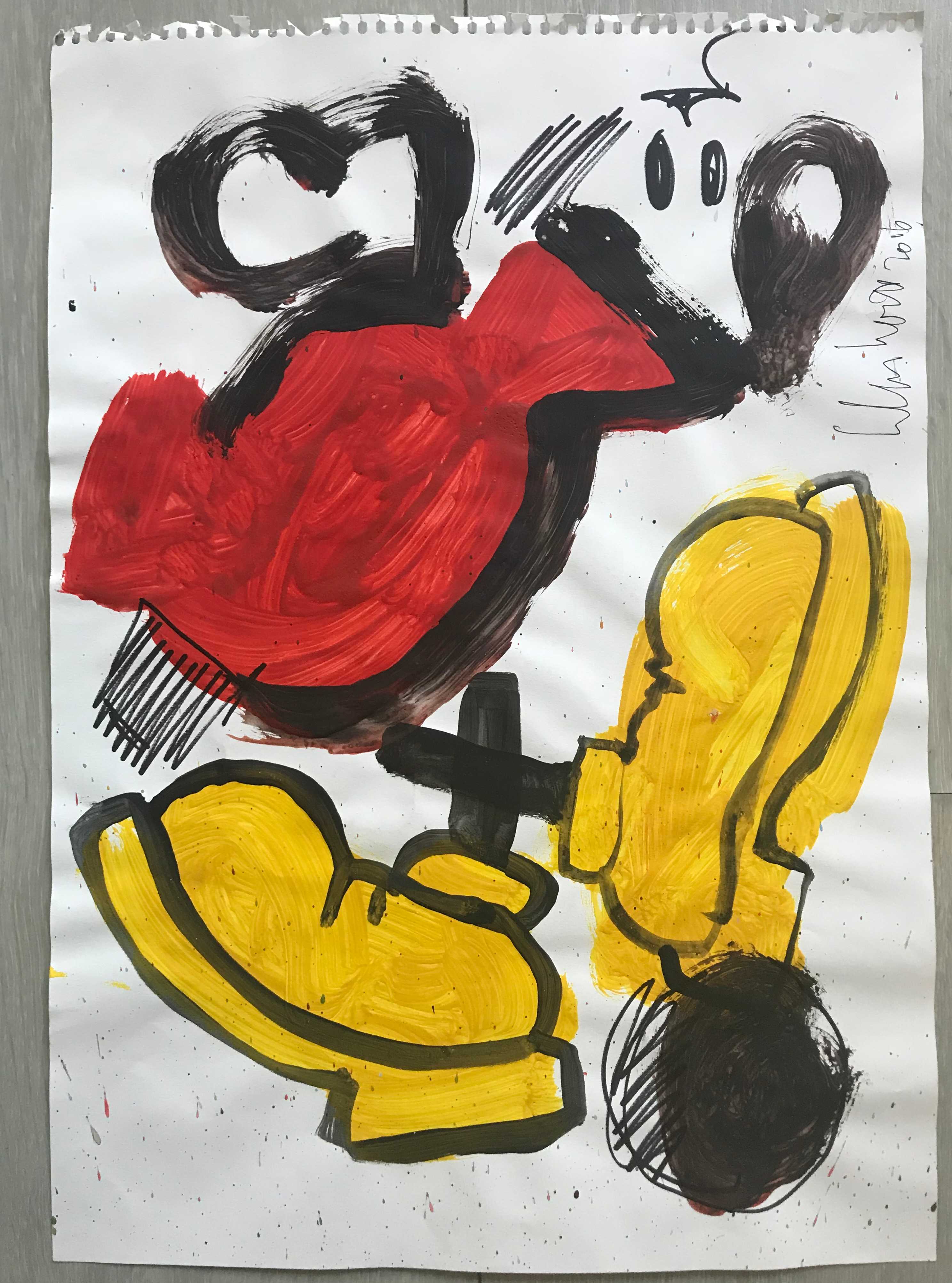 Peter Klashorst - serie Mickey Mouse kopen? Bied vanaf 50!