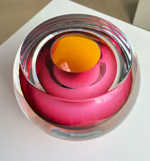 George Broft - Unique glasobject “ SUMMER” 3,2 kilo. kopen? Bied vanaf 199!