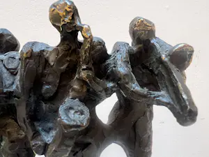 Bernadette Leijdekkers - Bronzen sculptuur | 'De muzikanten' kopen? Bied vanaf 150!