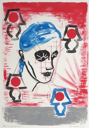 Jan de Bruin - Litho, Verlicht persoon kopen? Bied vanaf 1!