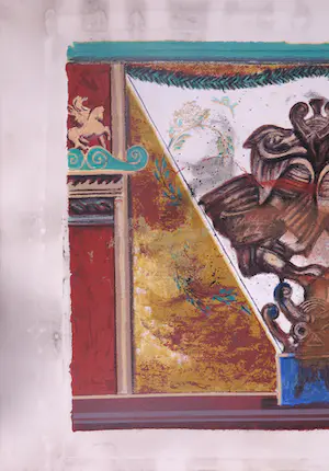 Gerti Bierenbroodspot - Zeefdruk, Paneel oker II kopen? Bied vanaf 1!