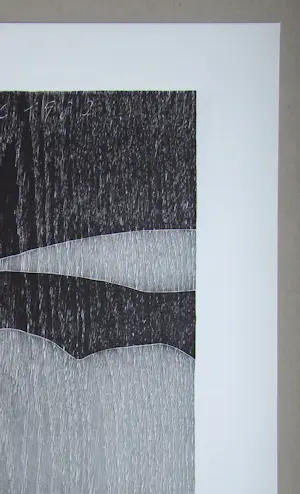 Franz Eggenschwiler - Clearing II, 1992 - Originele houtsnede, handgesigneerd kopen? Bied vanaf 160!