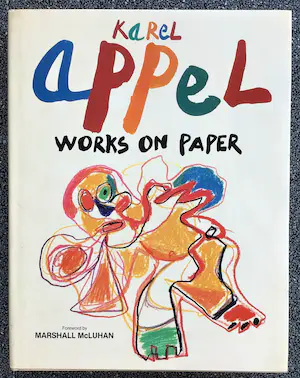 Karel Appel - "Works on paper" - Abbeville Press NY - 1980 - Gebonden+omslag - Perfect! kopen? Bied vanaf 95!