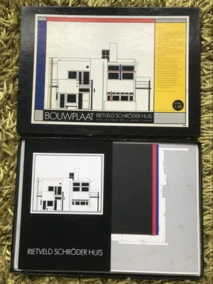 Gerrit Rietveld - Volledige bouwplaten doos van Rietveld Schröder huis kopen? Bied vanaf 45!