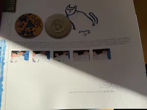 Corneille - Jubileum receptenschaal Luna + klein schaaltje Nourypharma (incl certificaat) kopen? Bied vanaf 60!