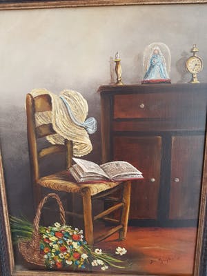 Niet of onleesbaar gesigneerd - 3 schilderijen van belgische kunstenaars kopen? Bied vanaf 1!