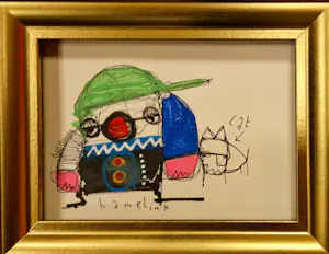 Bart Hamelink - Boy with cat kopen? Bied vanaf 1!