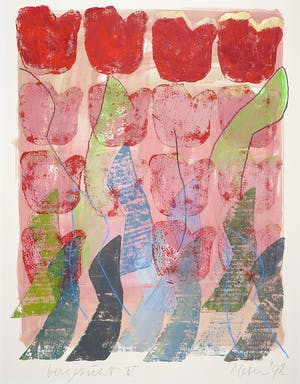 Pieter Schotman - Gemengde techniek, Vergezicht V kopen? Bied vanaf 35!