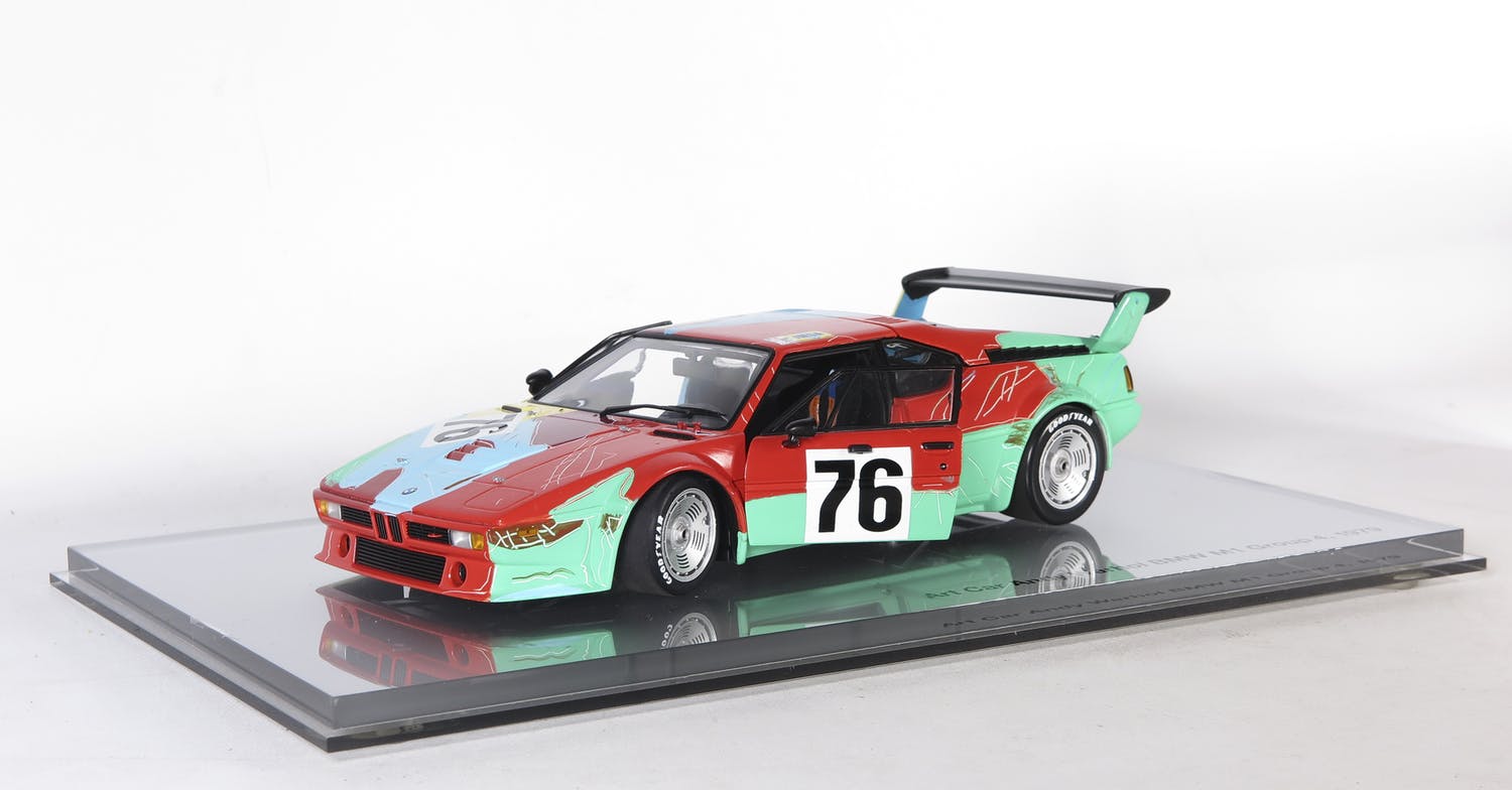 Andy Warhol Art Car Andy Warhol BMW M1 Group 4 1979 Verkauft Den andy-warhol-art-car-andy-warhol-bmw-m1-group-4-1979-verkauft-den