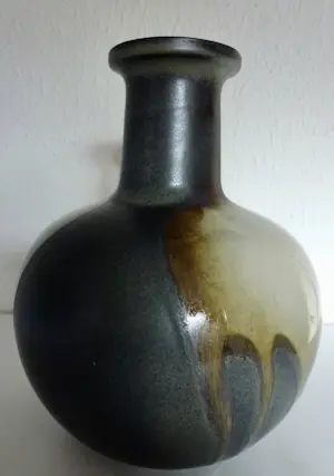 Ditmar Urbach - Druppelglazuur Brusselse stijl vaas, Tsjecho-Slowakije jaren 60. kopen? Bied vanaf 25!