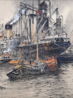 Joop Molenaar - Bedrijvigheid in de Rotterdamse Maashaven kopen? Bied vanaf 170!