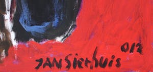 Jan Sierhuis - acryl op doek : Spaanse dans - 2012 kopen? Bied vanaf 595!