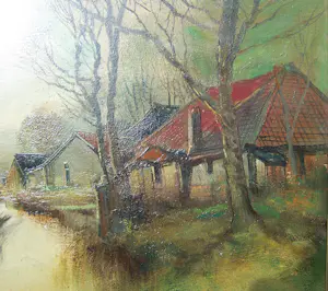 Lambertus de Jong - Huizen aan de kreek. kopen? Bied vanaf 65!