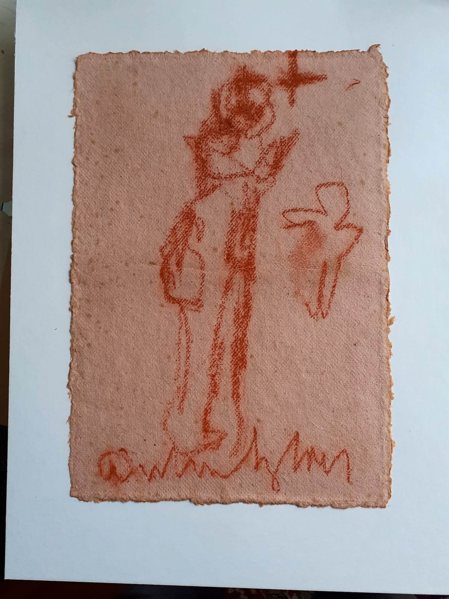 Anton Heyboer - Madonna met kind verkocht voor € 75!