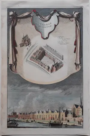 Jan Goeree - 8 prenten Amsterdam naar het beeld van 1544 kopen? Bied vanaf 30!