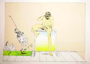 Pat Andrea - Litho, Zomeravondtraining verkocht voor € 1!