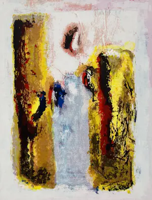 Jan Radersma - compositie in geel kaufen? Bieten Sie von 65!