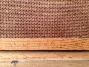 Johannes Garst - De Hand -9- Surrealistisch werk in knappe lijst kopen? Bied vanaf 10!