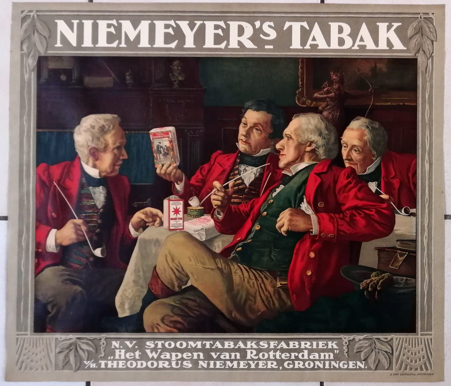 Niet of onleesbaar gesigneerd - Niemeyer's Tabak kopen? Bied vanaf 10!