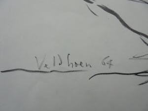 Aat Veldhoen - Erotische scène - rotagravure - 1964 kopen? Bied vanaf 1!