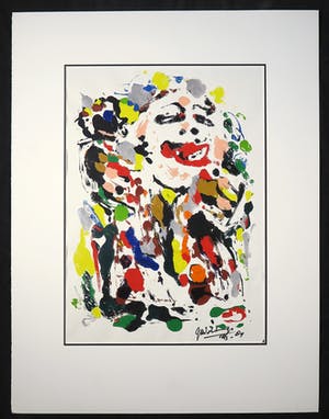 Gerard Wolvekamp - Houtsnede, Zonder titel kopen? Bied vanaf 1!