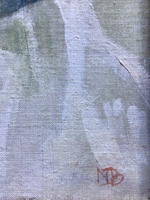 Niet of onleesbaar gesigneerd - Schilderij van meisje, gesigneerd en ingelijst kopen? Bied vanaf 1!