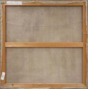 Corrie van Heyst - Olieverf op doek, Vrouw met telefoon - Ingelijst (Zeer groot) kopen? Bied vanaf 150!