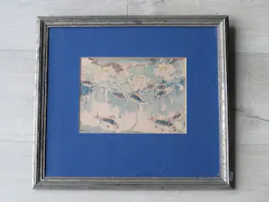 Niet of onleesbaar gesigneerd - Vissen in de sloot kopen? Bied vanaf 1!