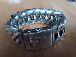 Buddha to Buddha armband chainXL  3cm kopen? Bied vanaf 330!
