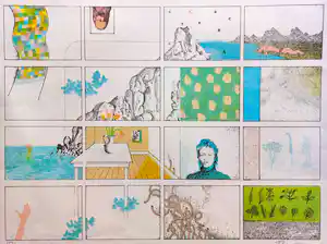 Theo Kley - Memory-achtige voorstelling, litho verkauft für € 40!