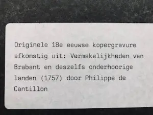Philippe de Cantillon - Kasteel Heeze (Vermakelijkheden van Brabant [1757]) kopen? Bied vanaf 100!