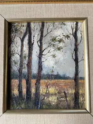 Michel Somers - boslandschap kopen? Bied vanaf 35!