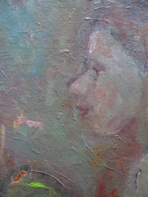 Theo van der Steen - Carola met bloemen kopen? Bied vanaf 50!