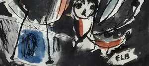 Jan Elburg - 'Dansend figuur' kopen? Bied vanaf 350!