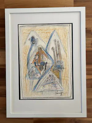 Jacques Doucet - Abstracte compositie kopen? Bied vanaf 1400!