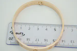 23 - originele Cartier massief 18Krt rose gouden Love collection armband kopen? Bied vanaf 2400!