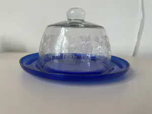 Royal Leerdam - Design glazen botervloot of kaasstolp kopen? Bied vanaf 10!