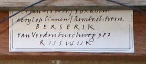 Herman Berserik - Olieverf op doek: zolderkamer - 1988 kopen? Bied vanaf 3250!