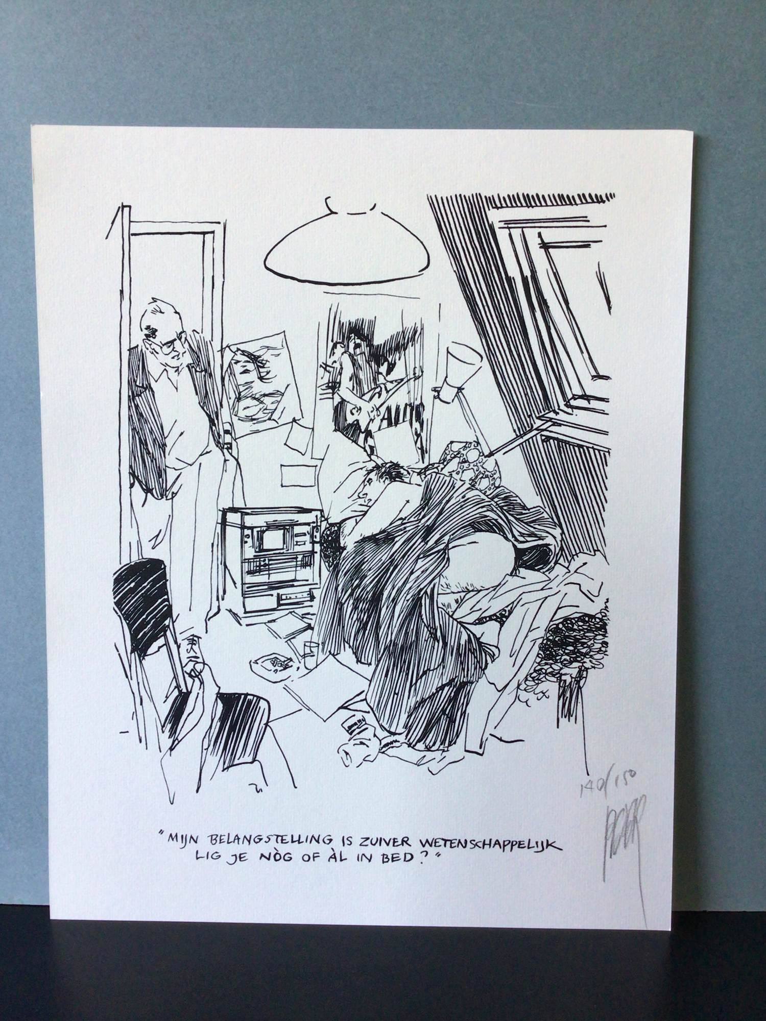 Peter van Straaten - ’MIJN BELANGSTELLING IS ZUIVER WETENSCHAPPELIJK verkocht voor € 95!