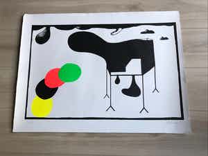 Abe Kuipers - ‘Arc en ciel’ verkocht voor € 50!