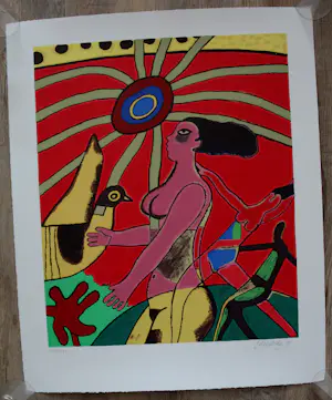 Corneille - Litho - 1991 kaufen? Bieten Sie von 295!