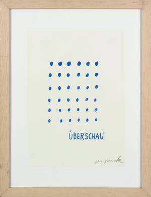 AcheterA.R. Penck - Zeldzame hangesigneerde litho, Überschau? Enchérissez de 1!