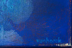 Hans Vanhorck - Acryl op doek, White arc (Groot) kopen? Bied vanaf 1!