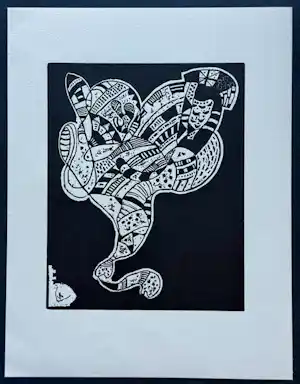 Wassily Kandinsky - 10 Origin Original- Holzschnitt 1942 Roethel 203 kaufen? Bieten Sie von 85!