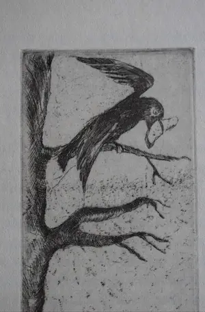 Jeanne Bieruma Oosting - Ets - De Raaf en de Vos kopen? Bied vanaf 30!